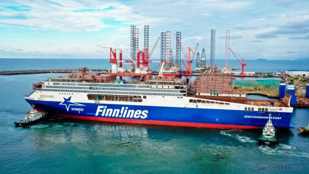 Finnlines Takes Delivery Of First Hybrid Superstar Vessel Ships Monthly