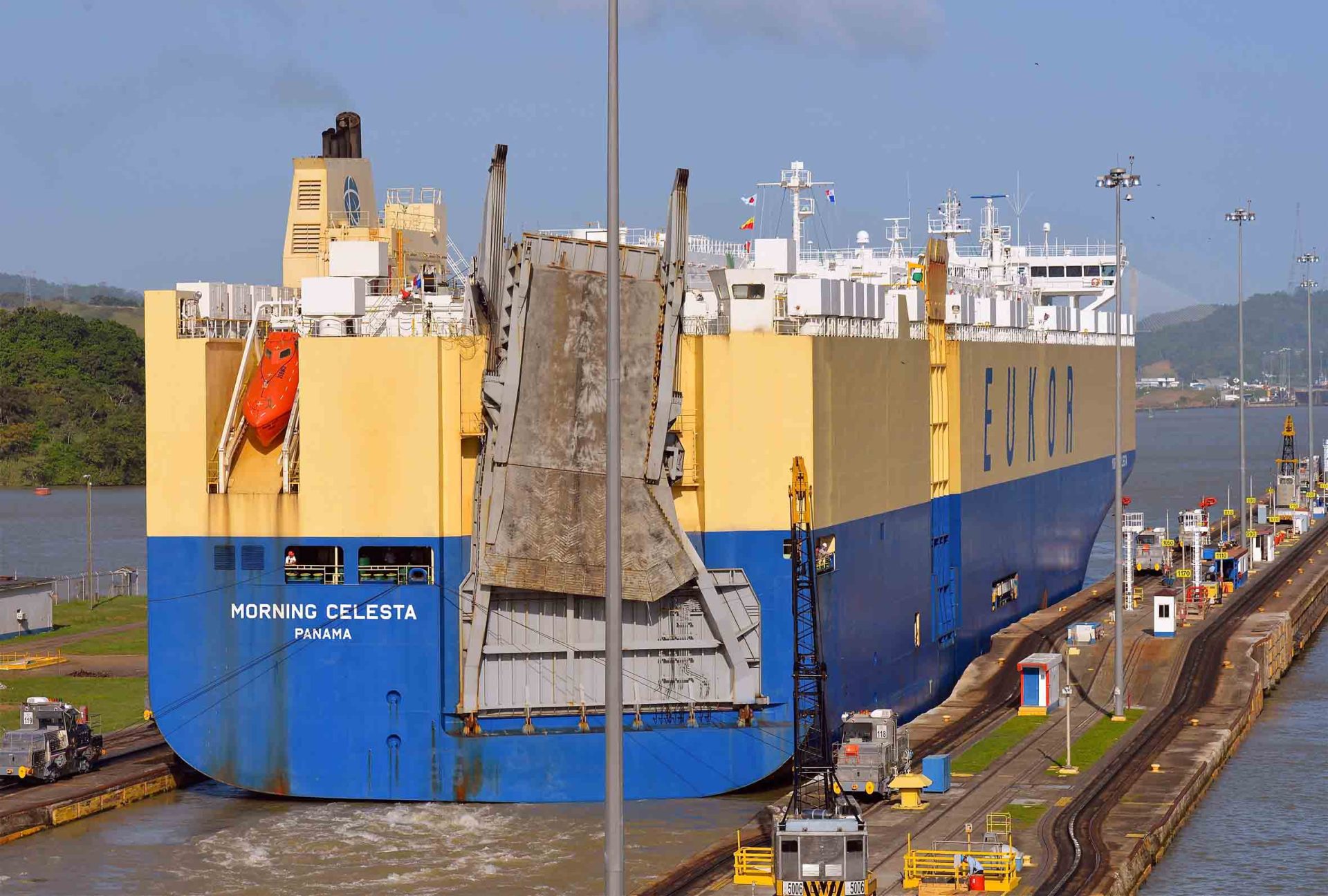 Panama Canal Record Ships Monthly