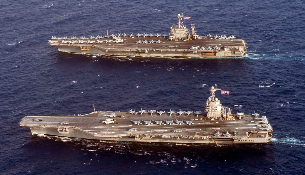 【絶品】 Navy Names After Carriers Aircraft Ford-Class New Two ウォーゲーム