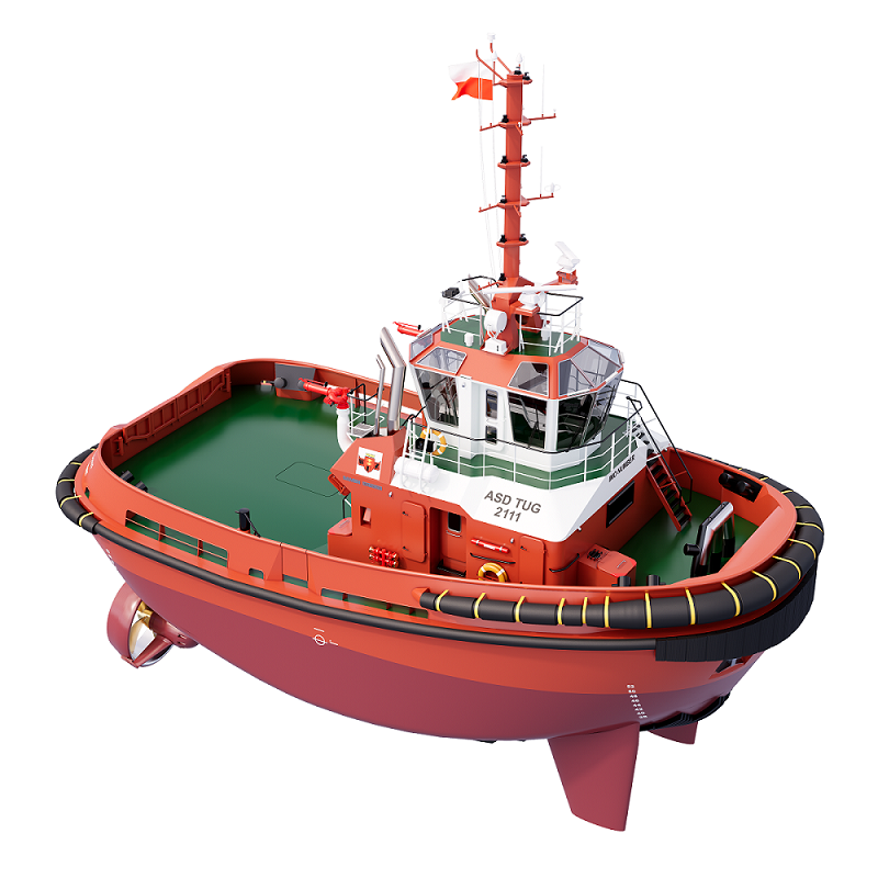 Damen signs with WUZ Port and Maritime for ASD Tug 2111