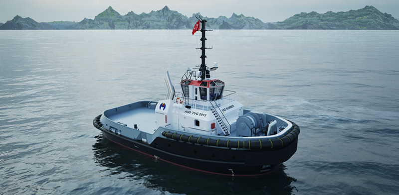 Damen signs with İÇDAŞ for local ASD Tug 2813