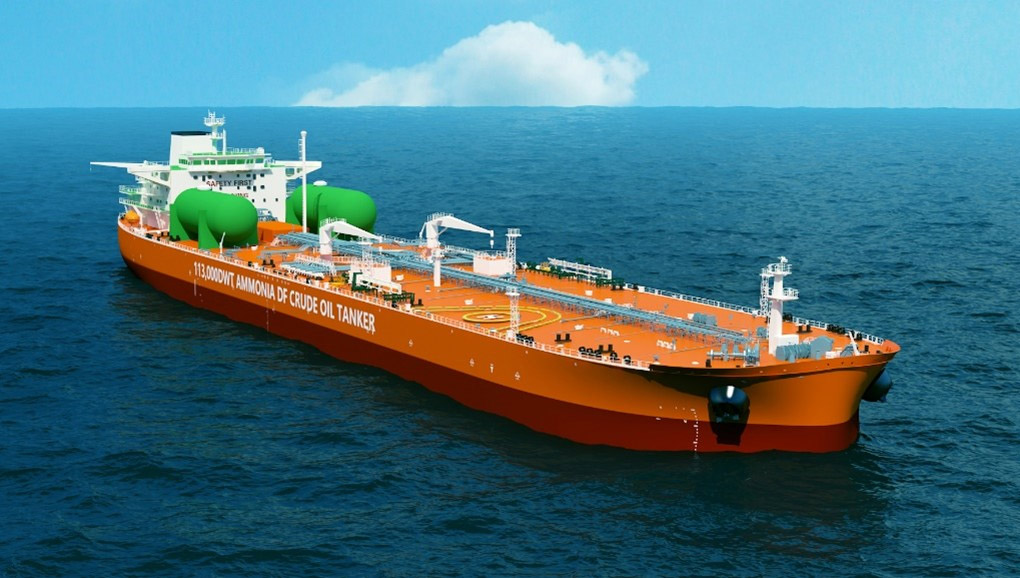 Two of the world’s first ammonia dual-fuel Aframaxes to be constructed with six-cylinder X62DF-A engines by Dalian Shipbuilding and owned by AET