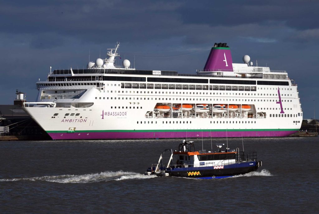 Ambition steps in for cruises out of Tilbury Ships Monthly