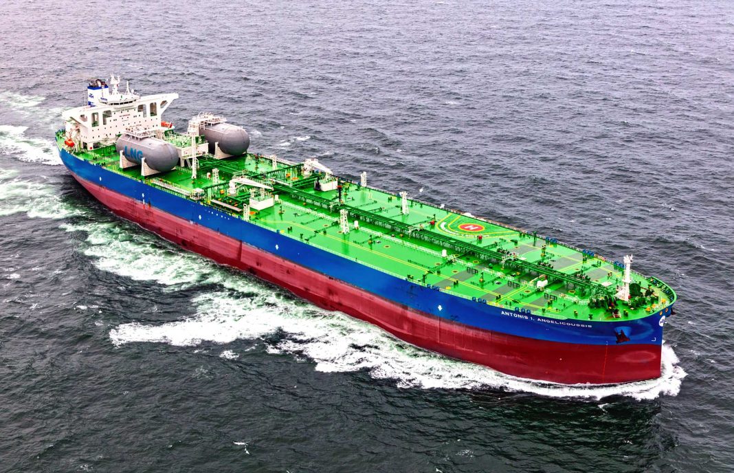 LNG dual fuel powered very large crude carrier (VLCC) Antonis I. Angelicoussis
