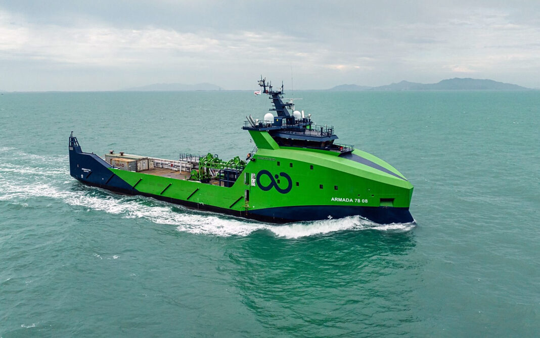 Armada 78 fleet of offshore survey vessels