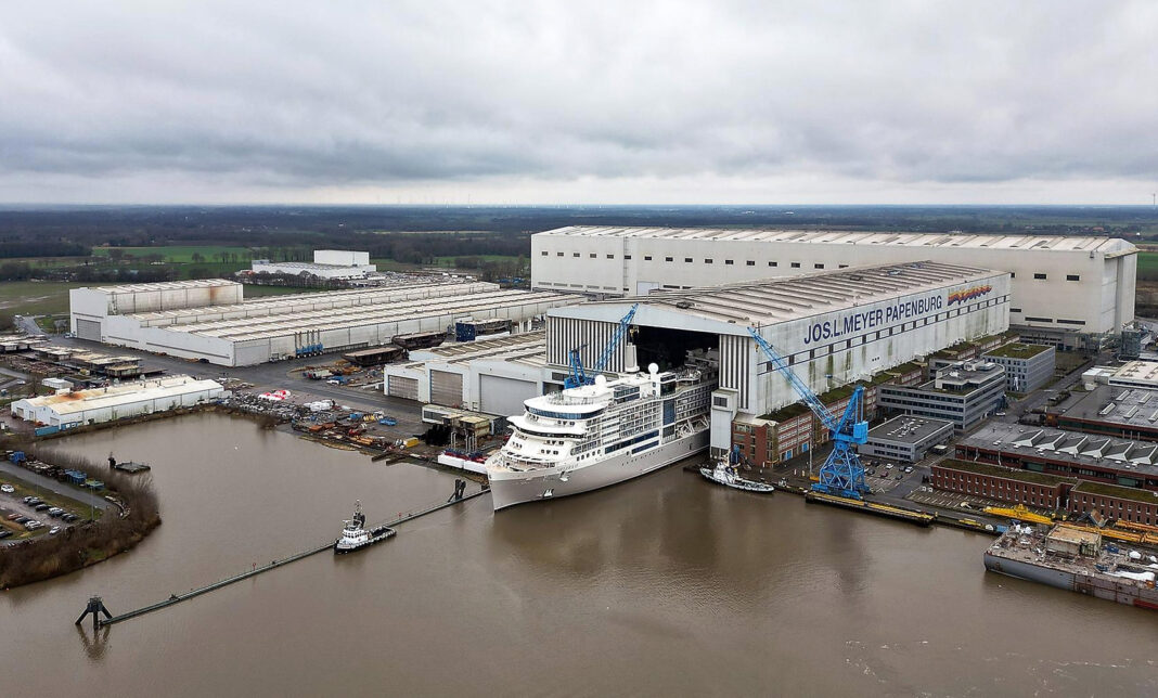 Asuka III at Meyer Werft