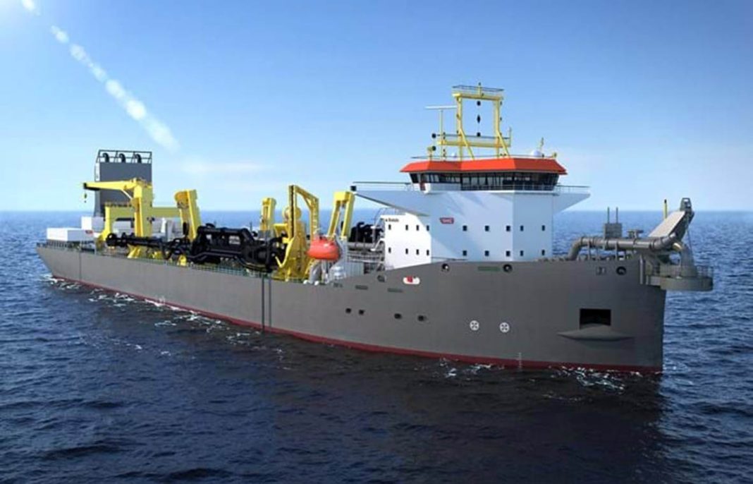 Boskalis orders large 31,000 cubic metre trailing suction hopper dredger from Royal IHC