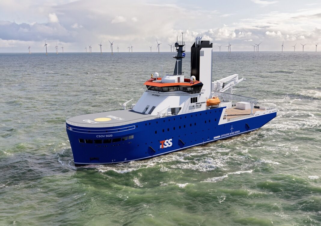 Damen to build second Damen Commissioning Service Operation Vessel for TSSM