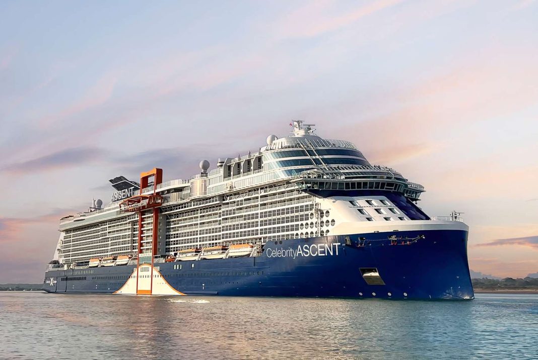 On 7 November 2023 Celebrity Ascent officially joined the Celebrity Cruises fleet during a delivery ceremony at Chantiers de l’Atlantique (Saint-Nazaire, France).