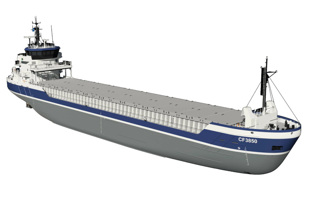 Damen launches Combi Freighter 3850 for Reederei M. Lauterjung in Vietnam