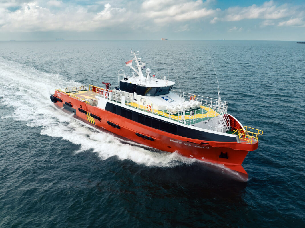 Strategic Marine Delivers 42m Fast Crew Boat pair