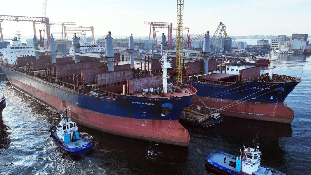 Damen completes green retrofit project for BAM Shipping