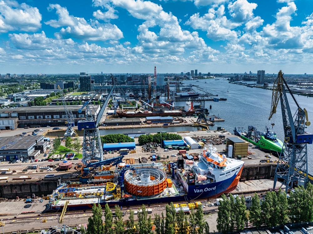 Damen works on Van Oord’s offshore carrier Nexus