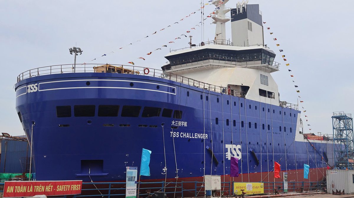 Damen launches second CSOV 9020 for TSSM