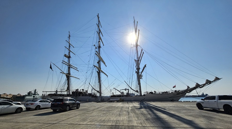 Damen welcomes back Shabab Oman II