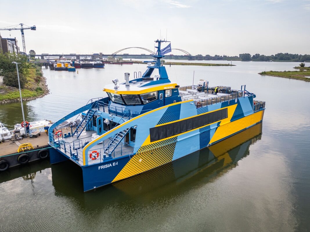 Damen Shipyards delivers Germany’s first all-electric ferry