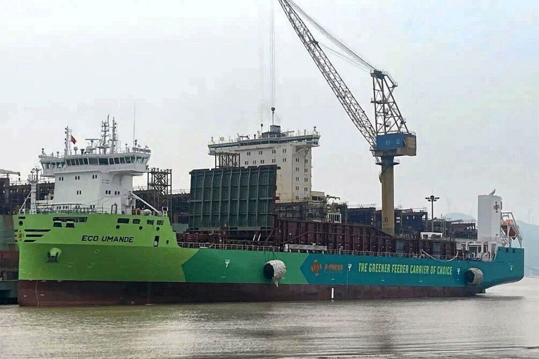 World’s first methanol dual-fuel retrofit container ship delivered