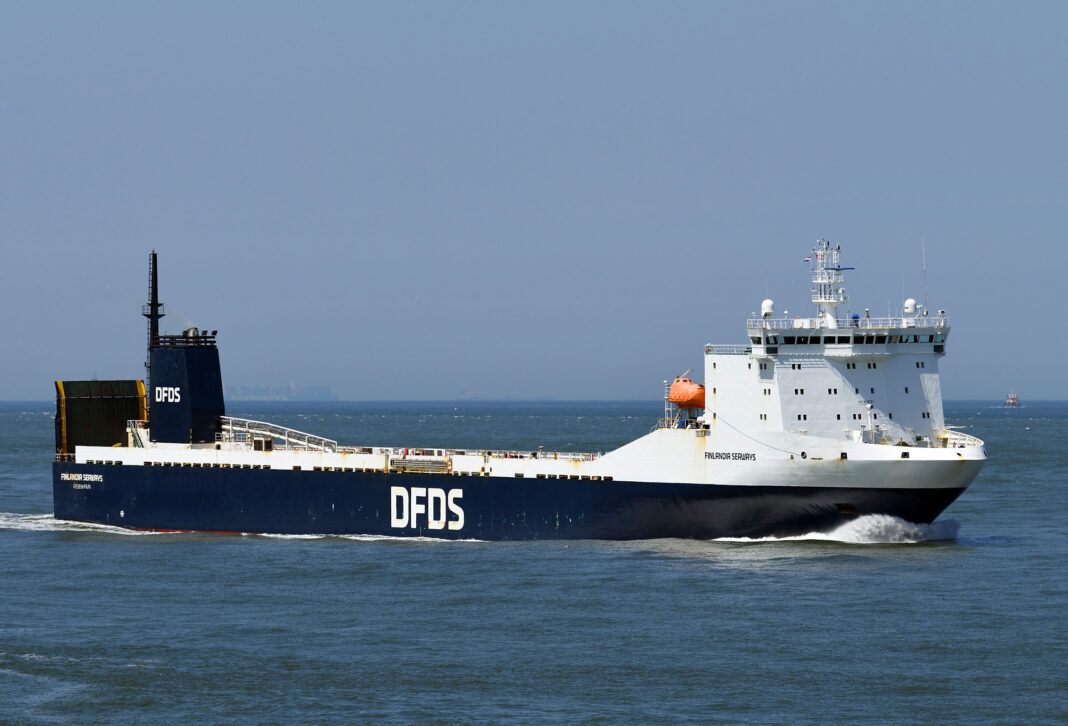 The DFDS Ro-Ro cargo ship Finlandia Seaways (8,700 dwt) grounded on 5 December 2024 after departing Norway.