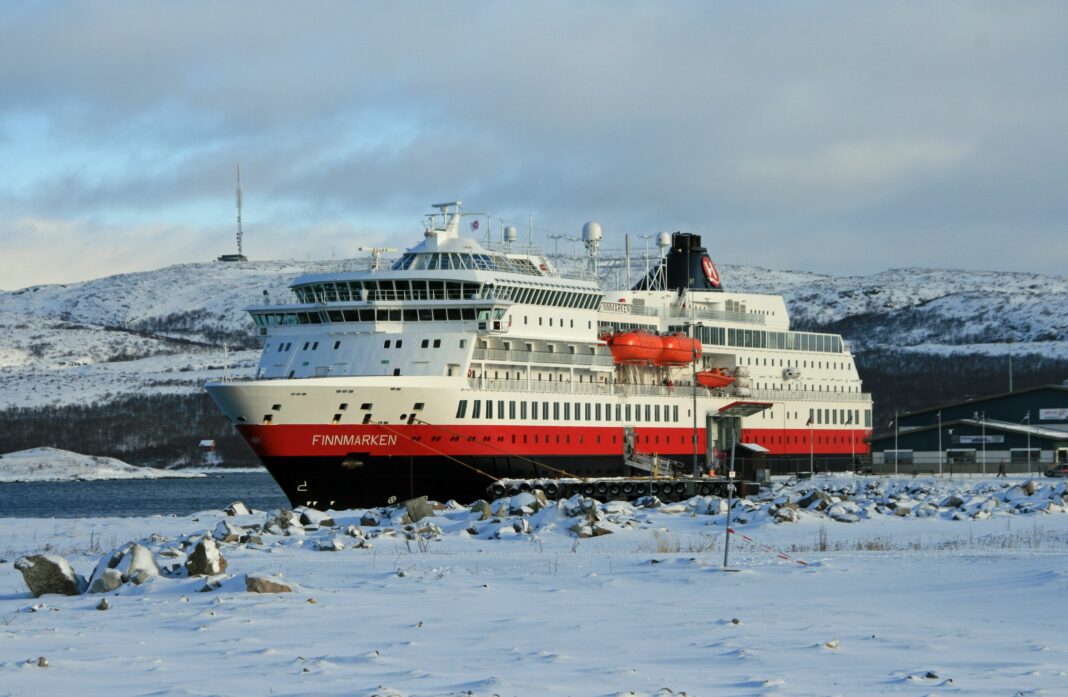 Finnmarken operates an 11-day round-trip calling at 34 ports
