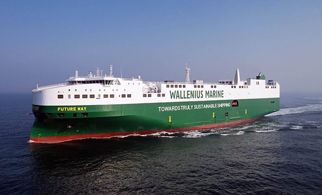 Wallenius Lines' newest car carrier Future Way - Ships Monthly