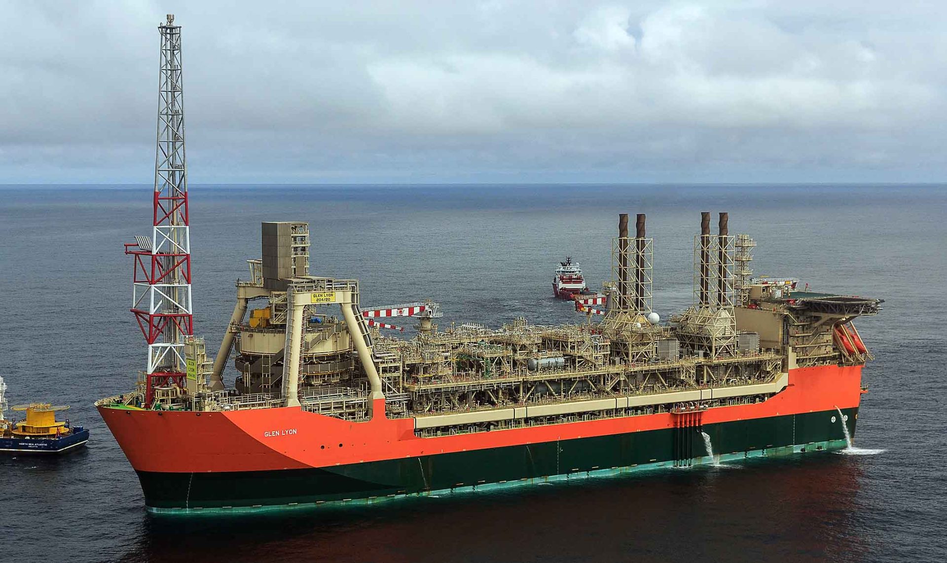 BP’s new Glen Lyon floating production storage and offloading vessel ...