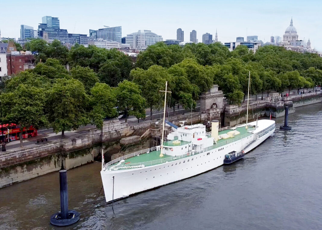 HMS Wellington in London