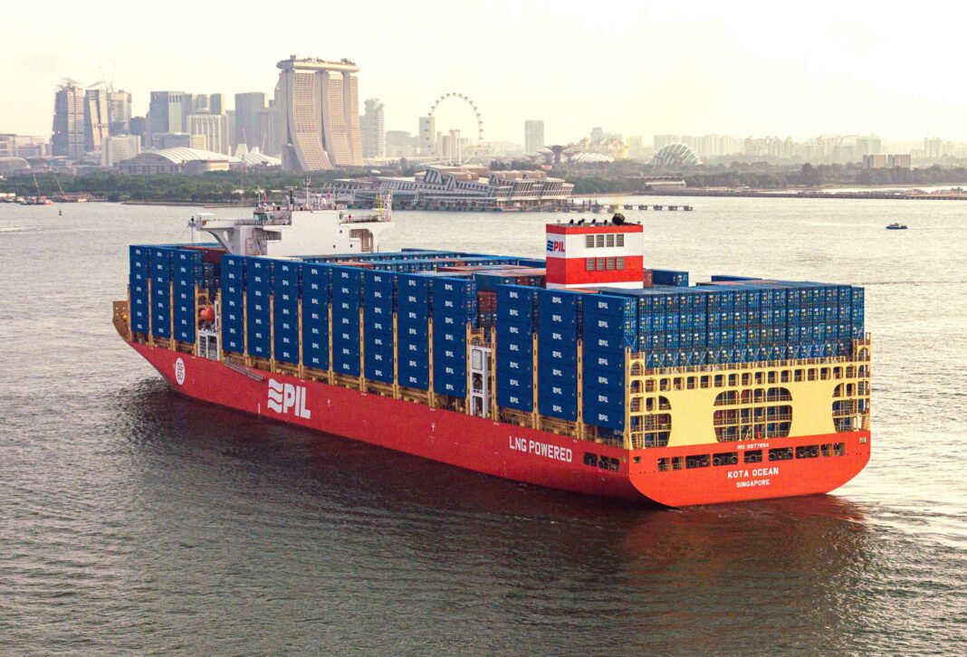 PIL Celebrates Naming of LNG Dual-Fuel Container Vessel in Singapore