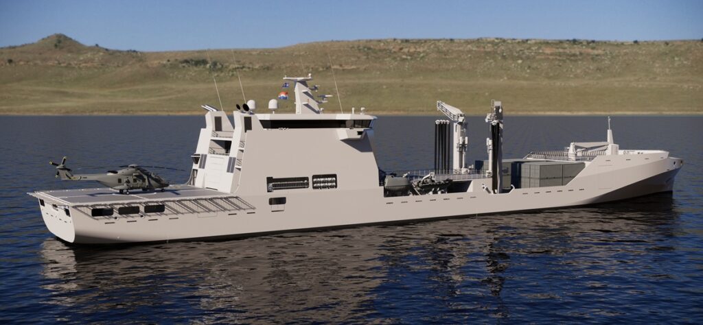 Damen unveils new Logistics Support Ship range