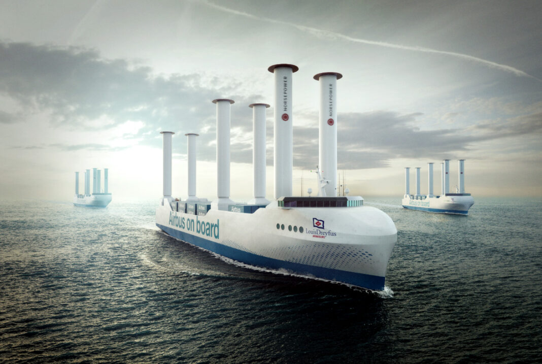 Berg secures Louis Dreyfus Armateurs propulsion package for wind-assisted Airbus ro-ro vessels