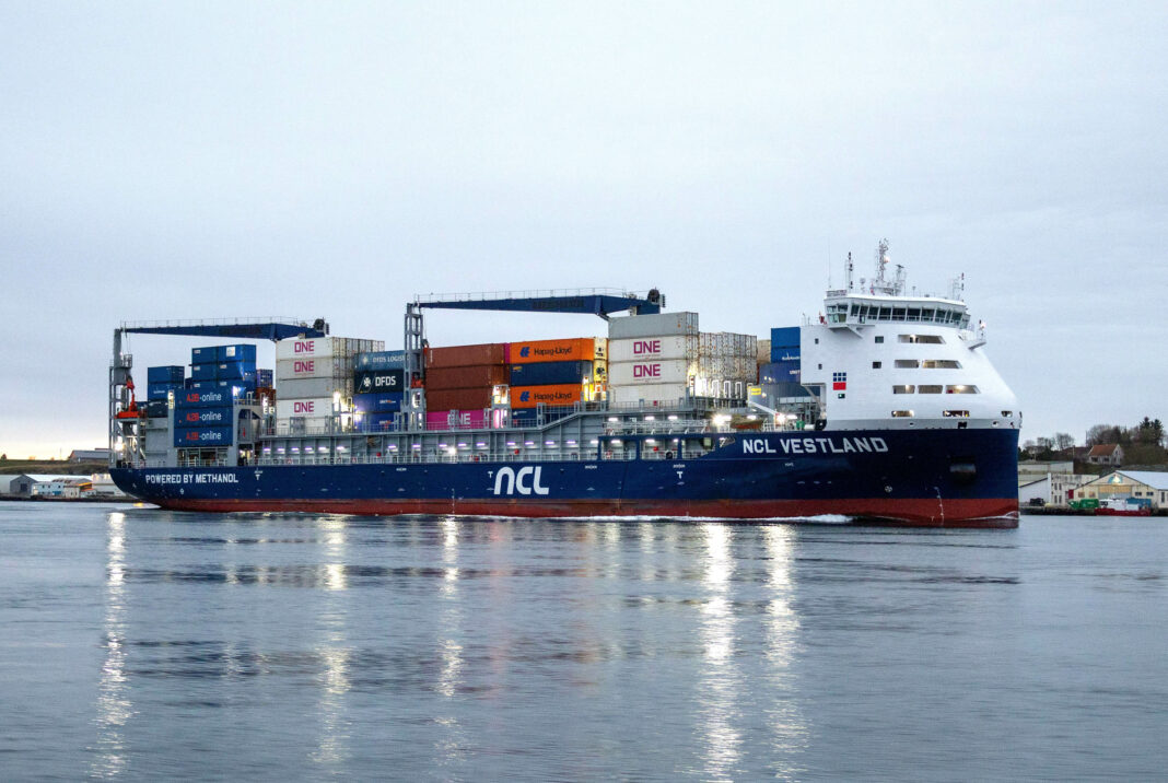 MPCC feeder ships to run on low carbon bio-methanol