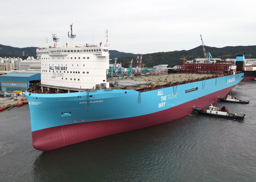 History was made in January 2024 at HD Hyundai Heavy Industries (HD HHI) in Ulsan, South Korea as the world’s first large methanol-enabled container vessel was named.
