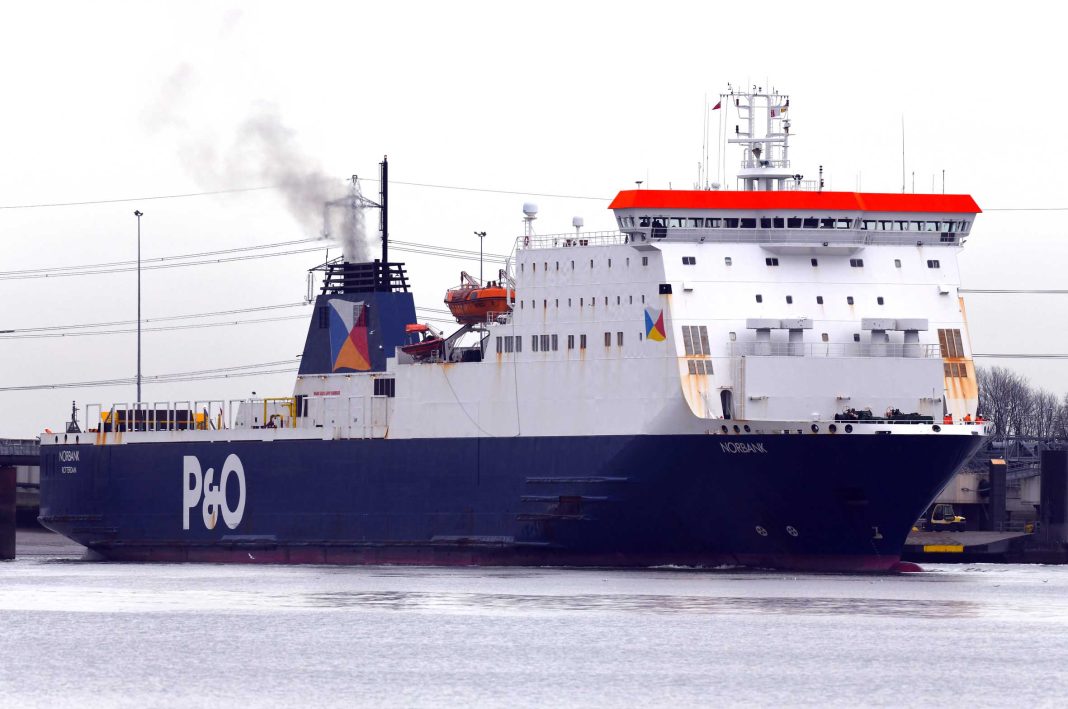 P&O 1993-built ro-ro ferry Norbank made her maiden port call to Tilbury 2 in Essex to undergo berthing trials on 4 January 2024.