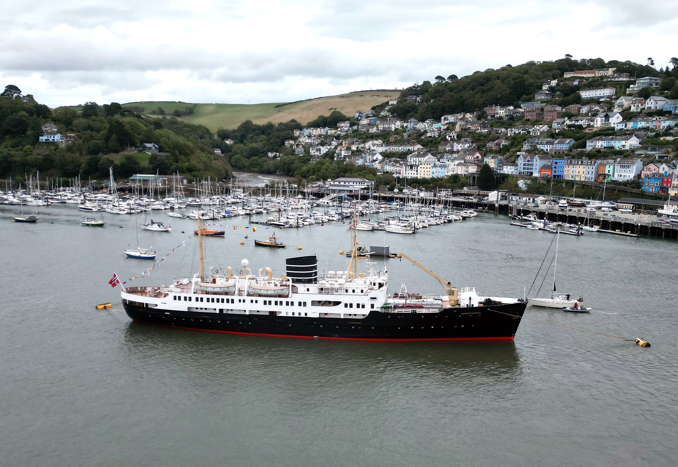 Historic ship Nordstjernen makes call at Dartmouth