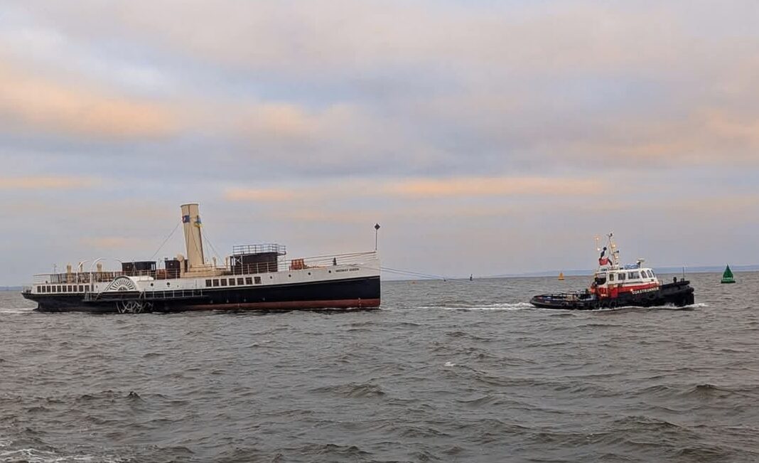 Medway Queen is back in Gillingham