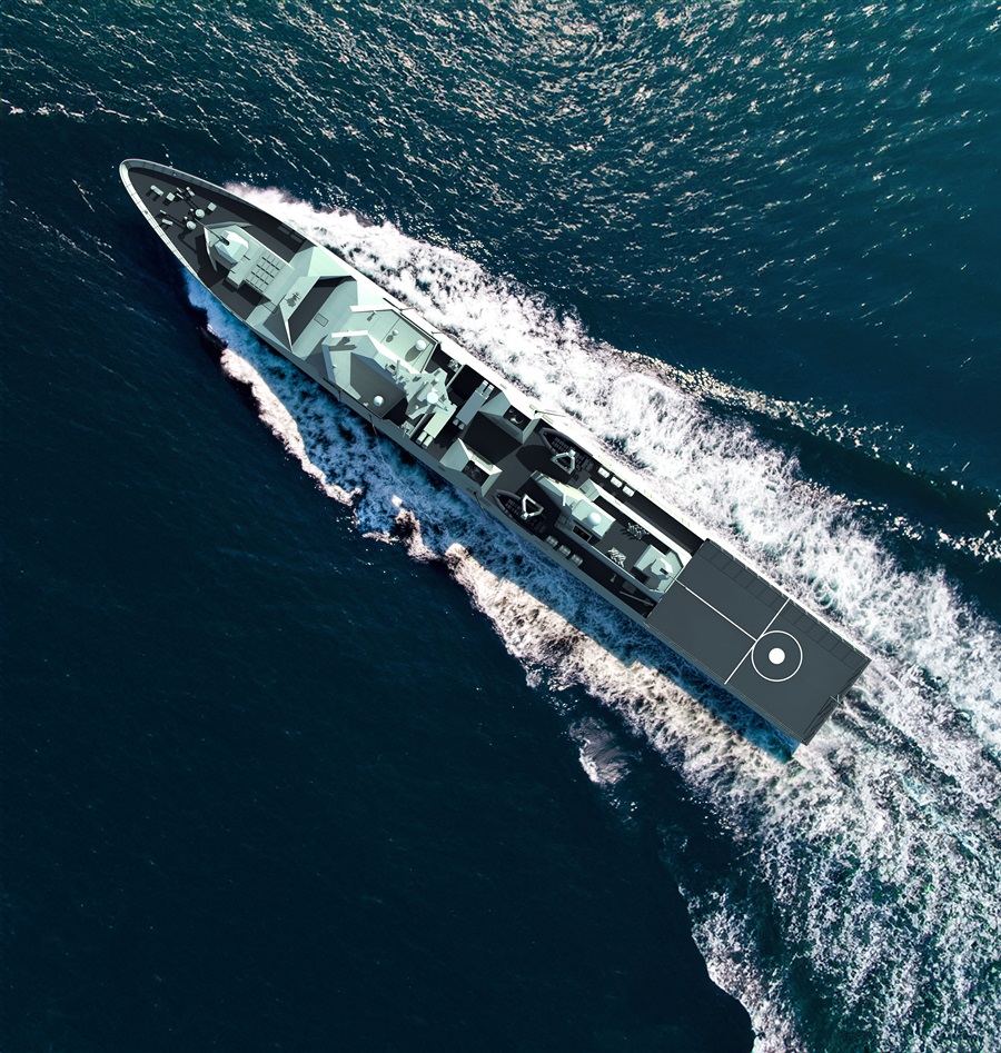 Damen Naval selects Alewijnse as partner for PES Frigate