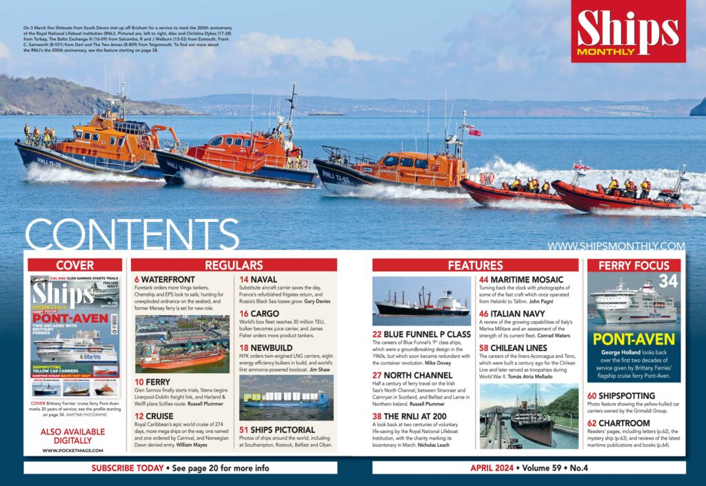 Ships Monthly April 2024