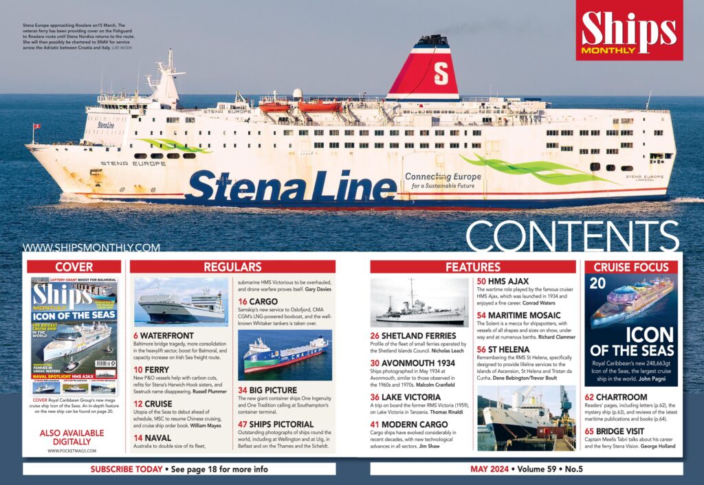 Ships Monthly May 2024