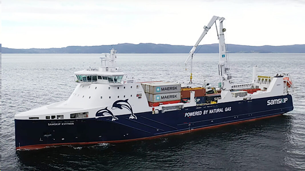 Samskip retrofits LNG vessel Samskip Kvitnos with hydrogen-powered fuel cells