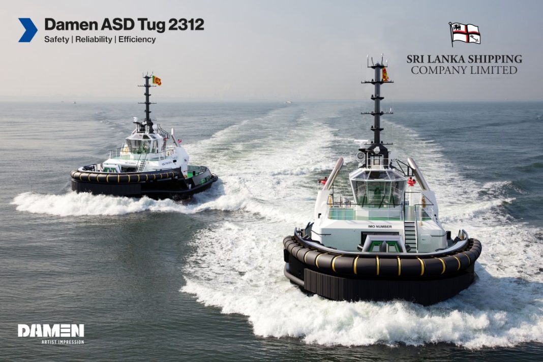 Sri Lanka Shipping Company orders for two Damen ASD Tugs 2312