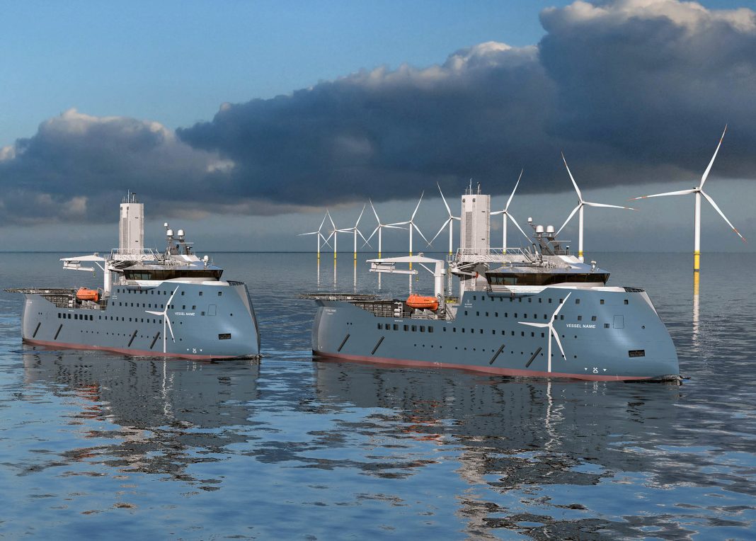Ulstein Verft agrees two offshore wind farm CSOV newbuild contracts with J.P. Morgan