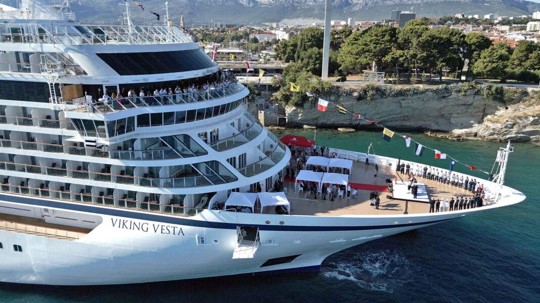 Viking Names Newest Ocean Ship in Croatia