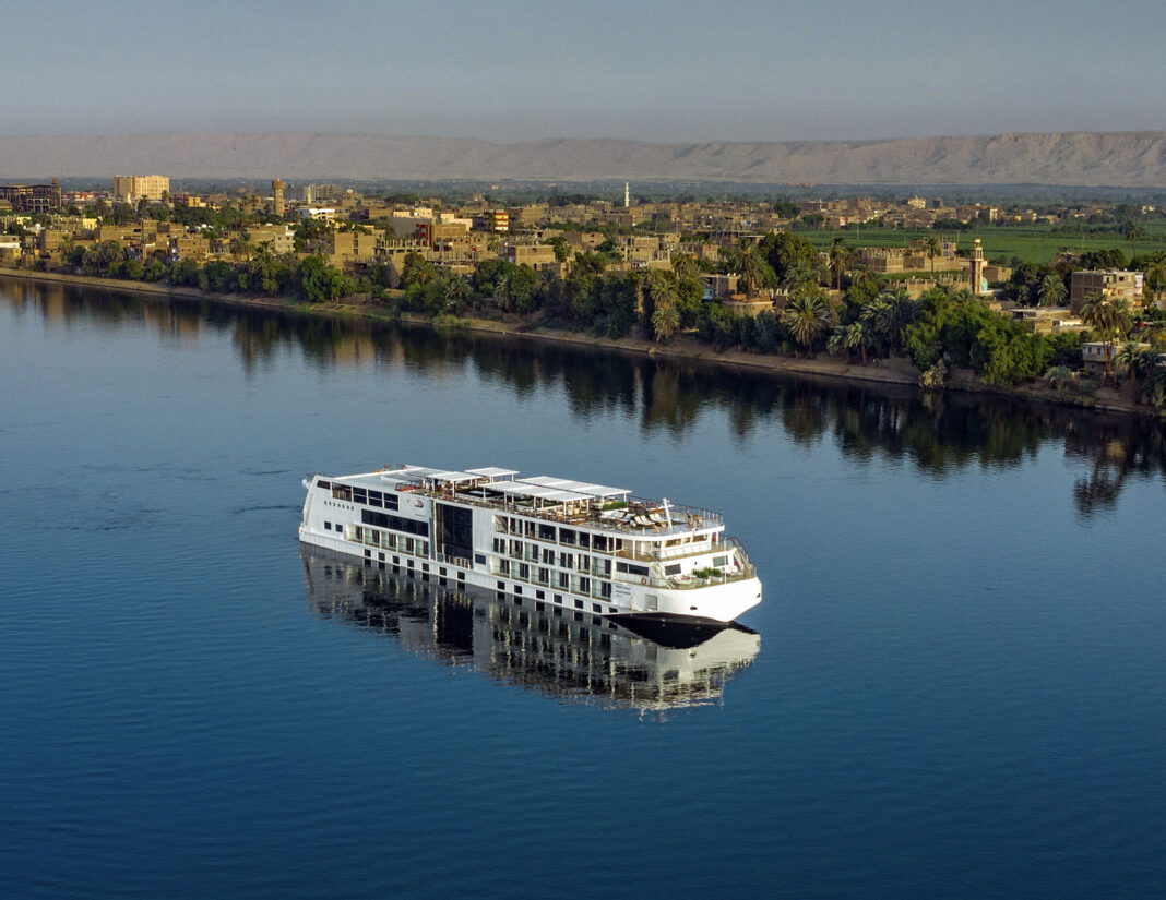 On 20 August 2024 Viking delivery of our newest ship for the Nile River, Viking Hathor.