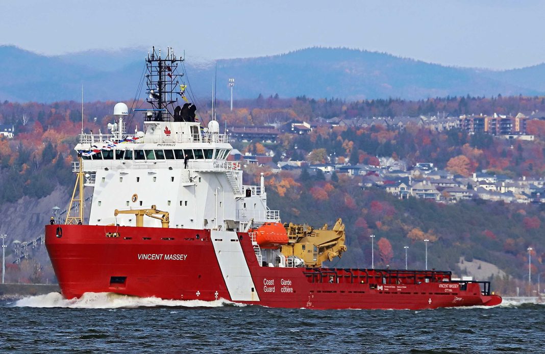Canadian medium icebreaker CCGS Vincent Massey