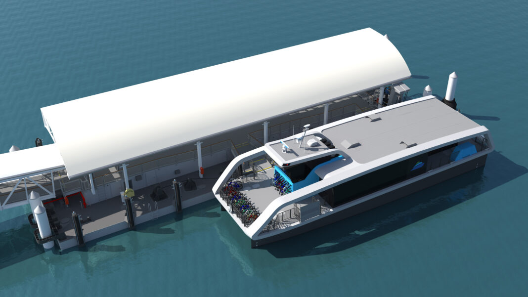 USA’s first battery-electric, zero-emission high-speed passenger ferries