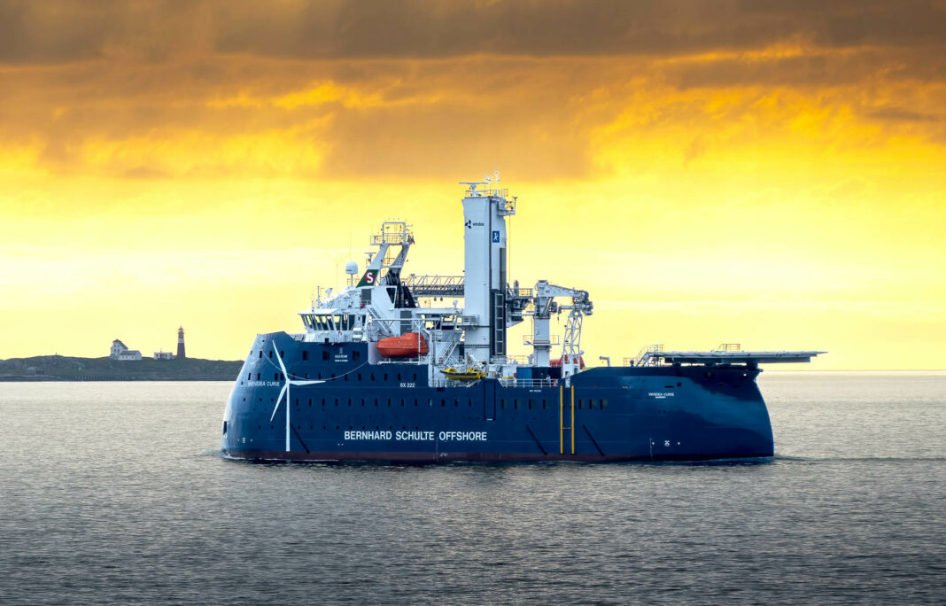 Bernhard Schulte Offshore received their latest CSOV from Ulstein Verft