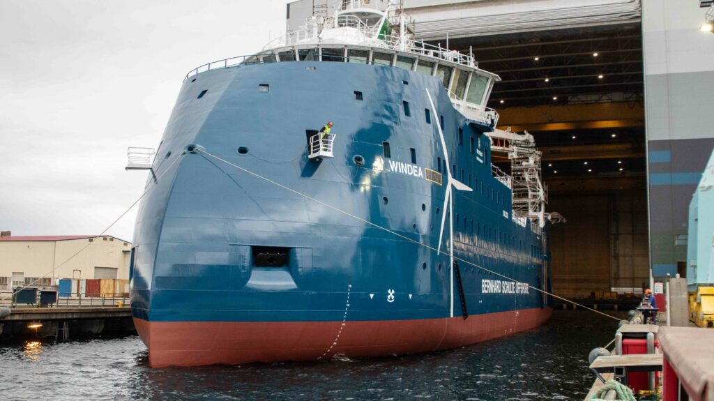 Yno 320 launch: A new era for BS Offshore and Ulstein Verft