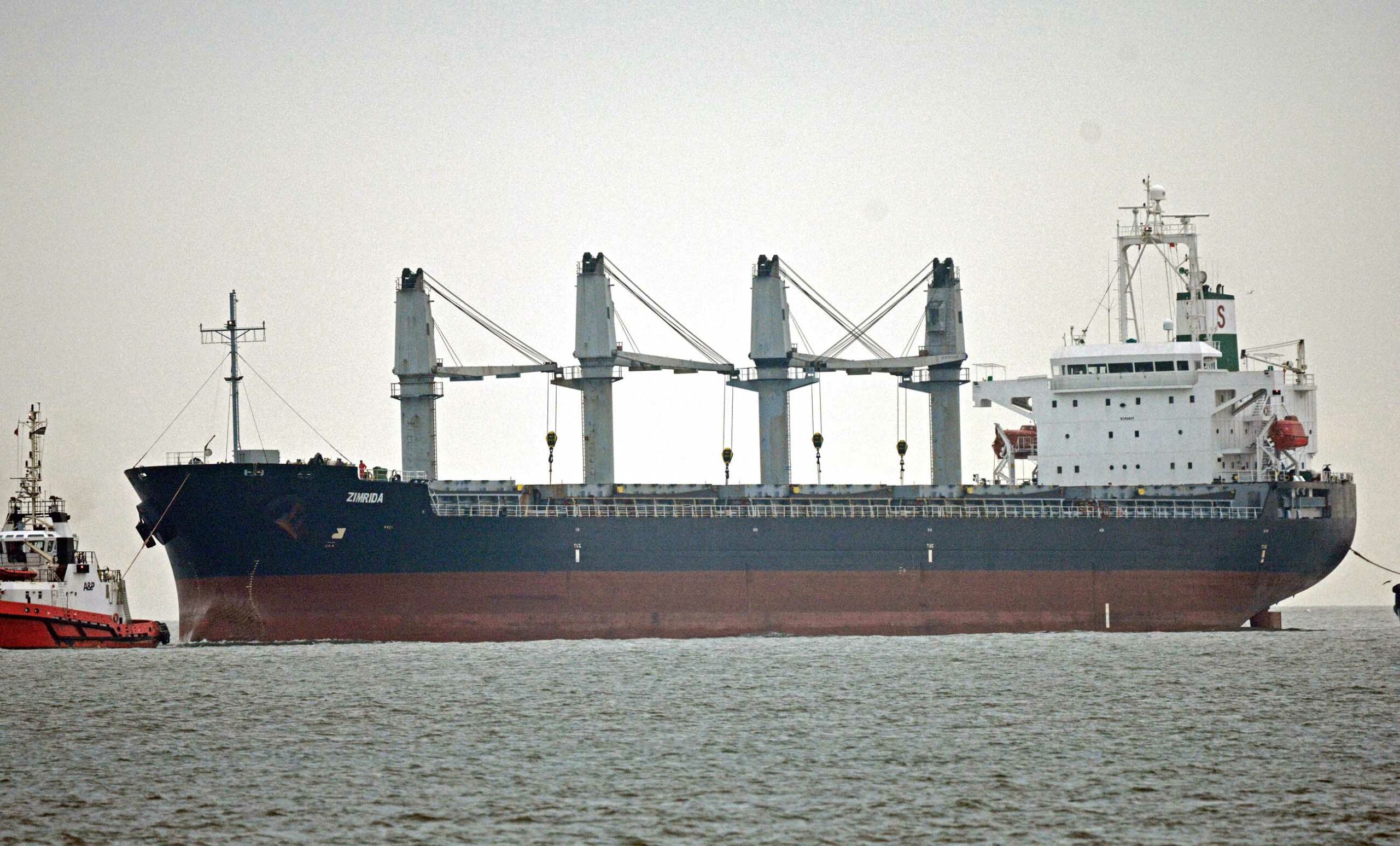 Cargo vessel Ruby makes it to Great Yarmouth - Ships Monthly