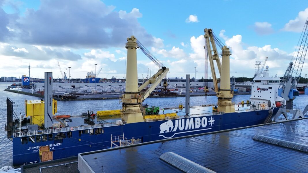 Jumbo installs wind assisted propulsion to Jumbo Jubilee