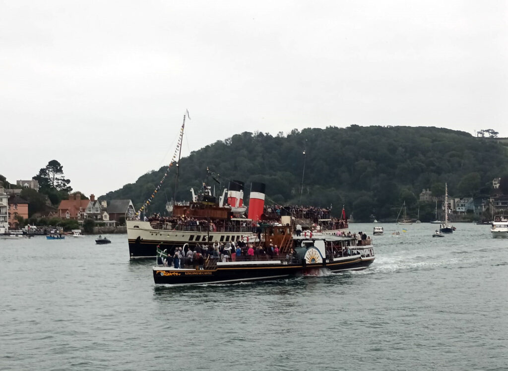 Waverley and Kingswear Castle