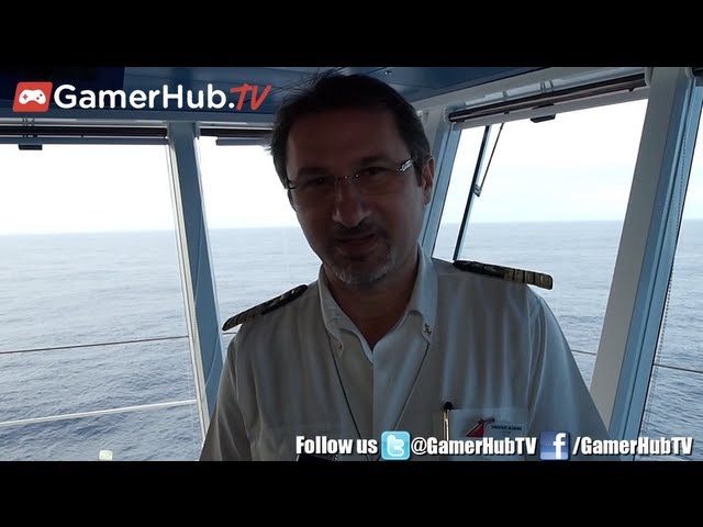 Carnival Breeze Captain Vincenzo Alcaras Explains How Technology Steers Cruise Industry